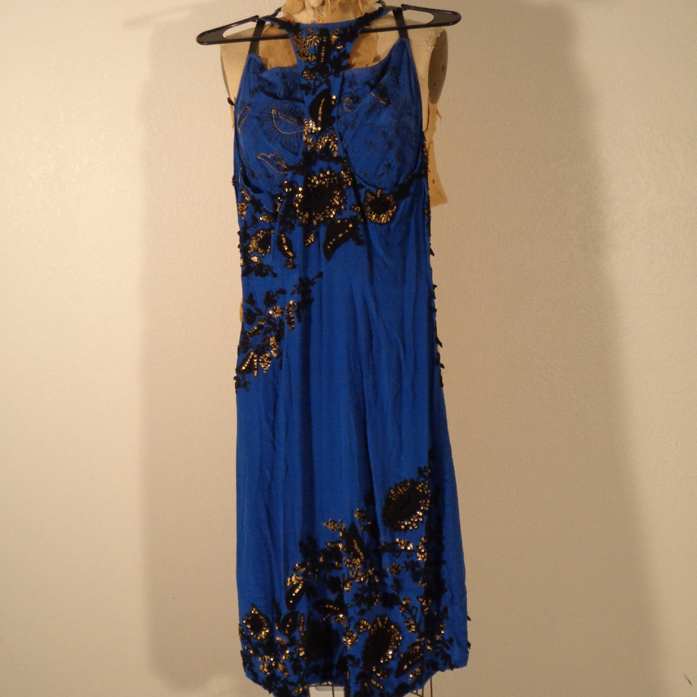 TRACEY REESE SEQUIN RACERBACK DRESS